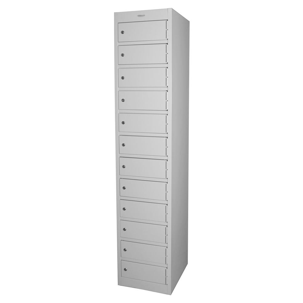 Steelco twelve door laptop locker