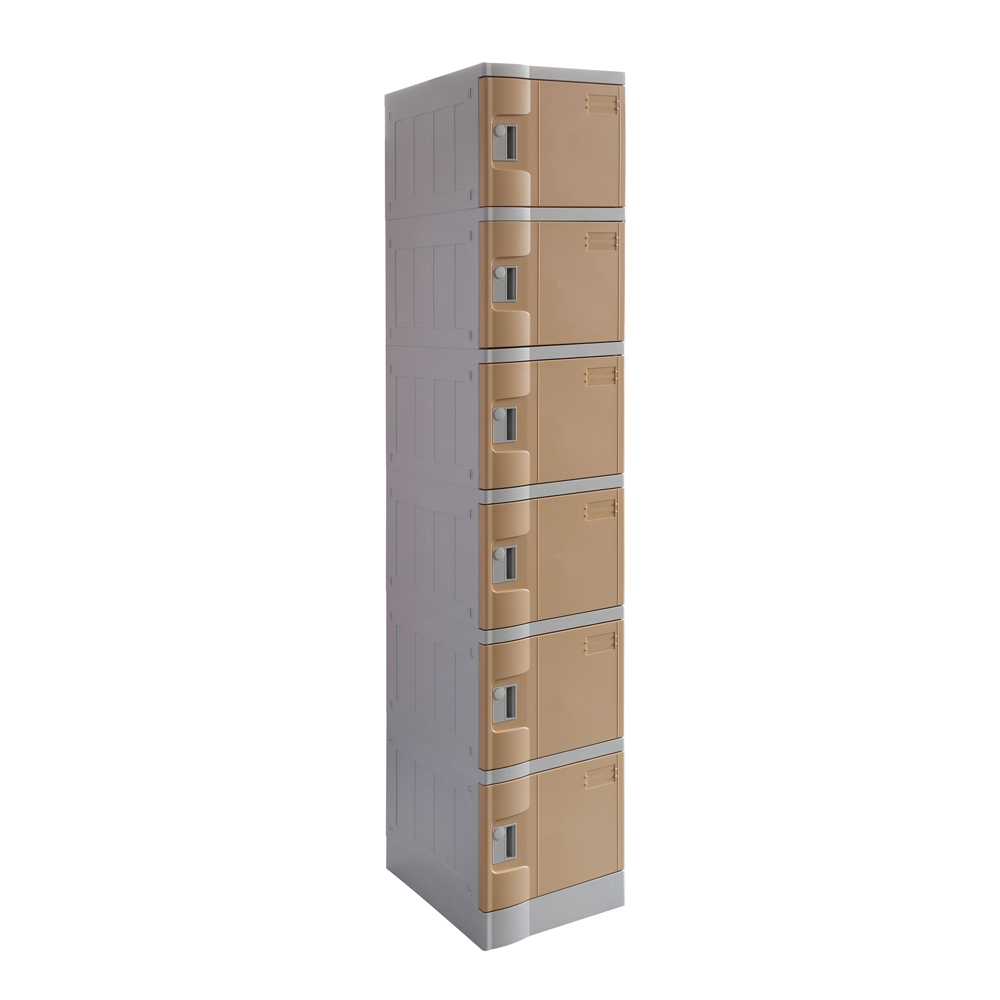 ABS Plastic Six Door Locker