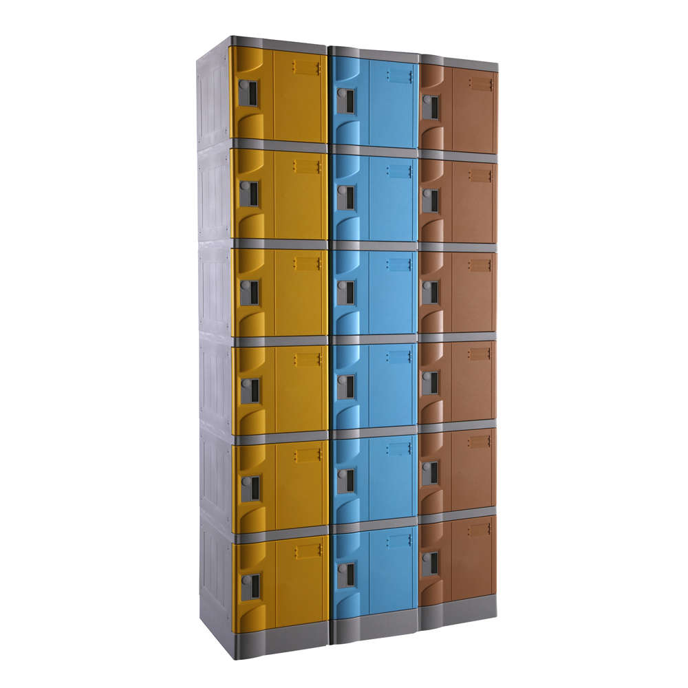 ABS Plastic Six Door Locker