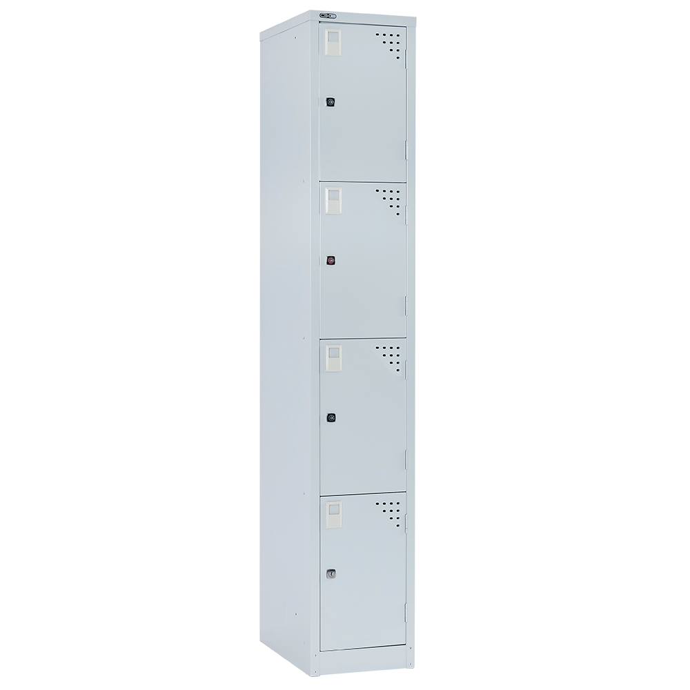 Go Steel 4 Door Locker with Vents