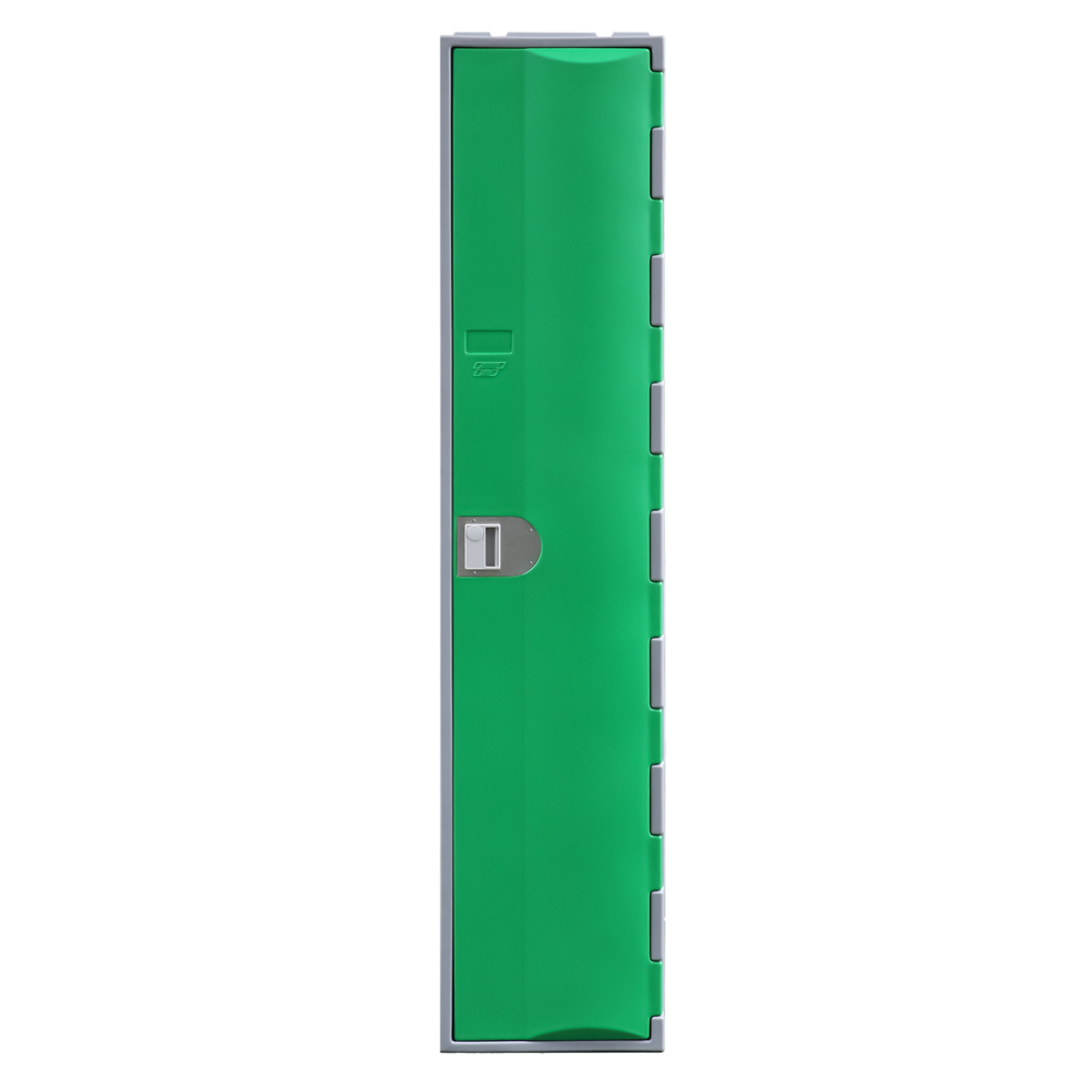 heavy duty plastic locker green 1 door