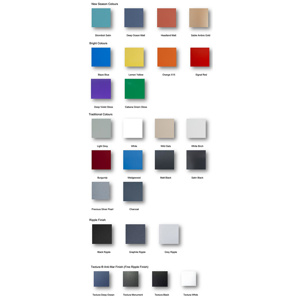 Tablet Lockers Colour Range