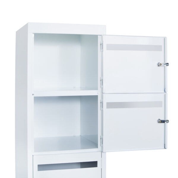 Mailing Locker Closeup White