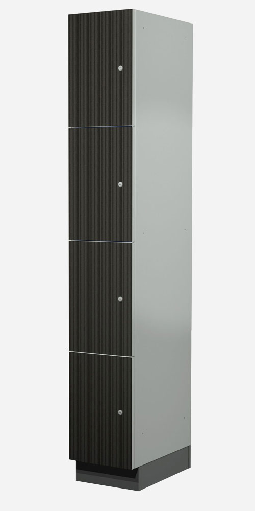 4 door laminate locker