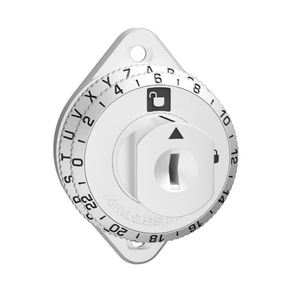 Keyless360 combo lock white