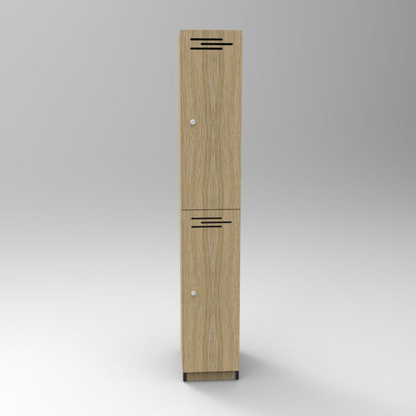 Two Door Melamine Locker - Image 6