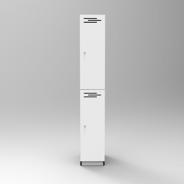 Two Door Melamine Locker - Image 9
