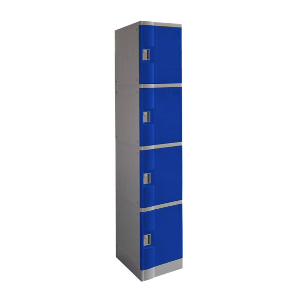 Steelco ABS Plastic Four Door Locker