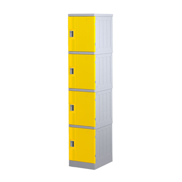 Steelco 4 Door ABS Plastic Locker - Triple - Image 3