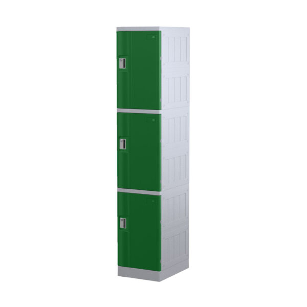 Steelco 3 Door ABS Plastic Locker - Double - Image 5