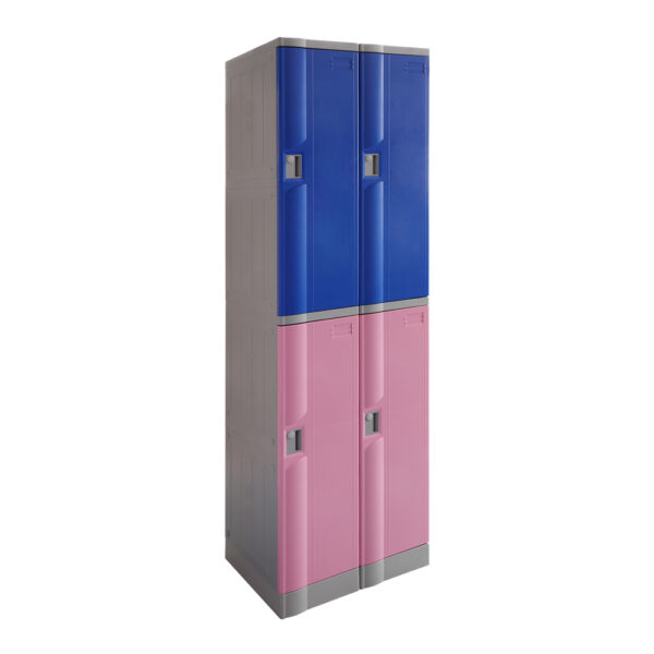 Steelco 2 Door ABS Plastic Locker - Double - Image 7