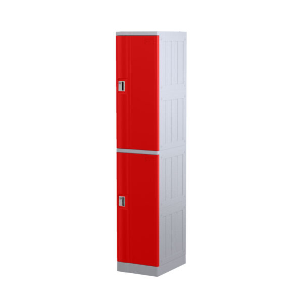 Steelco 2 Door ABS Plastic Locker - Double - Image 4