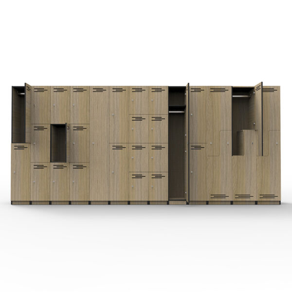 Step Door Melamine Locker - Image 9