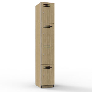 Four Door Melamine Locker