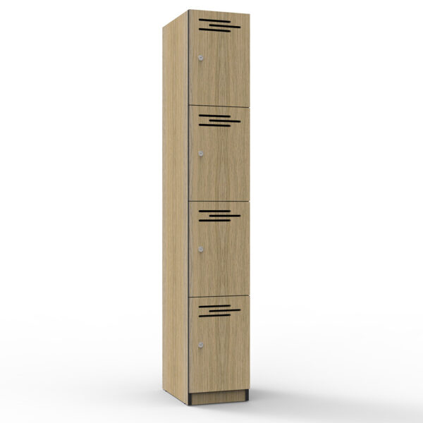 Four Door Melamine Locker