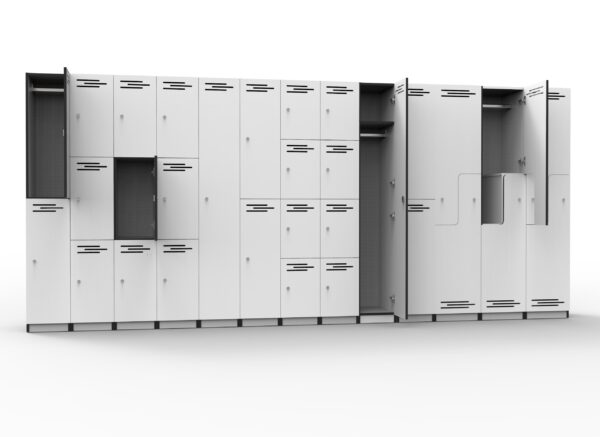 Step Door Melamine Locker - Image 14