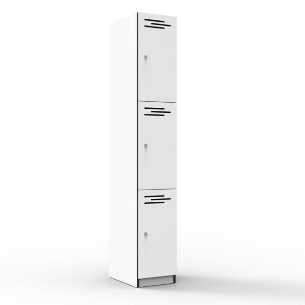 Three Door Melamine Locker - Image 2