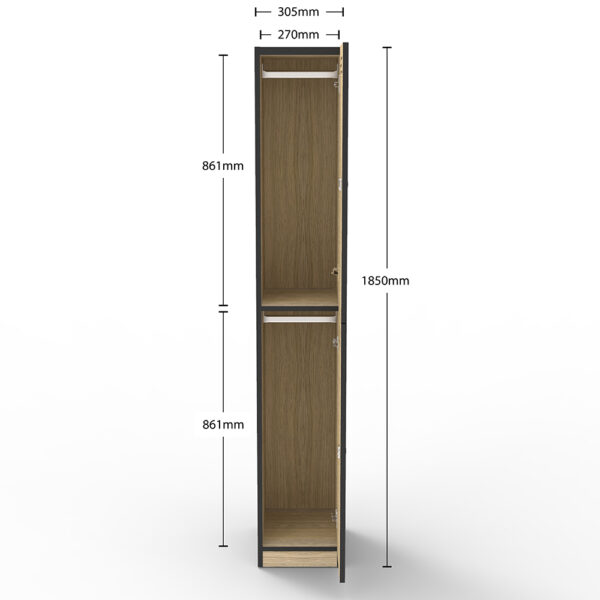 Step Door Melamine Locker - Image 22