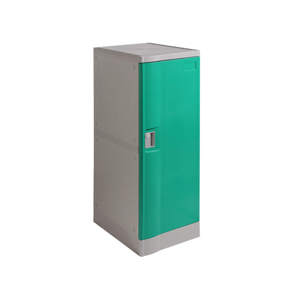 Steelco Single Door ABS Plastic Locker - Half Height - Image 3