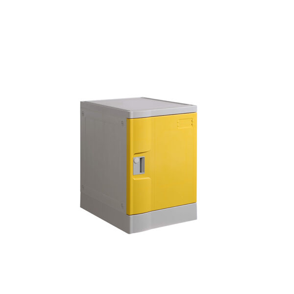 Steelco Single Door ABS Plastic Locker - Quarter Height - Image 4