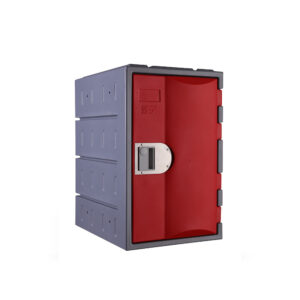Steelco Single Door Heavy Duty Plastic Locker - Third Height