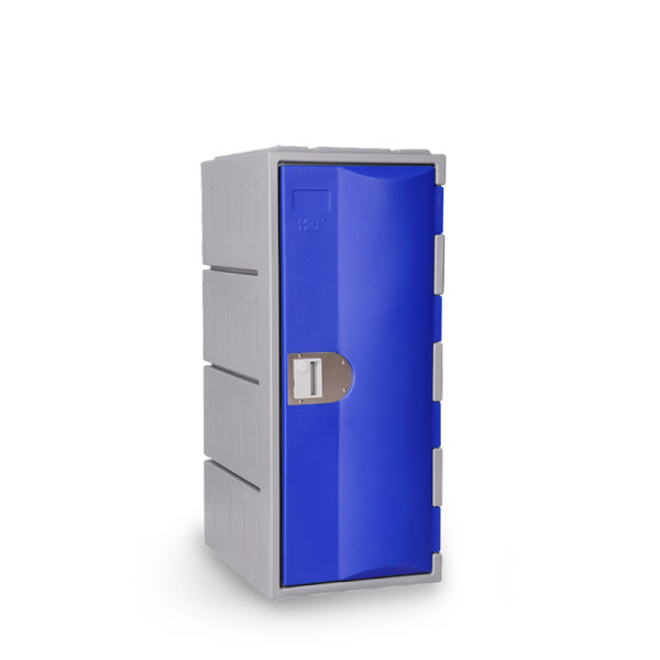 Steelco Single Door Heavy Duty Plastic Locker - Half Height - Image 2