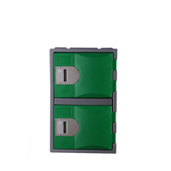Steelco 2 Door Heavy Duty Plastic Locker - Third Height - Image 8