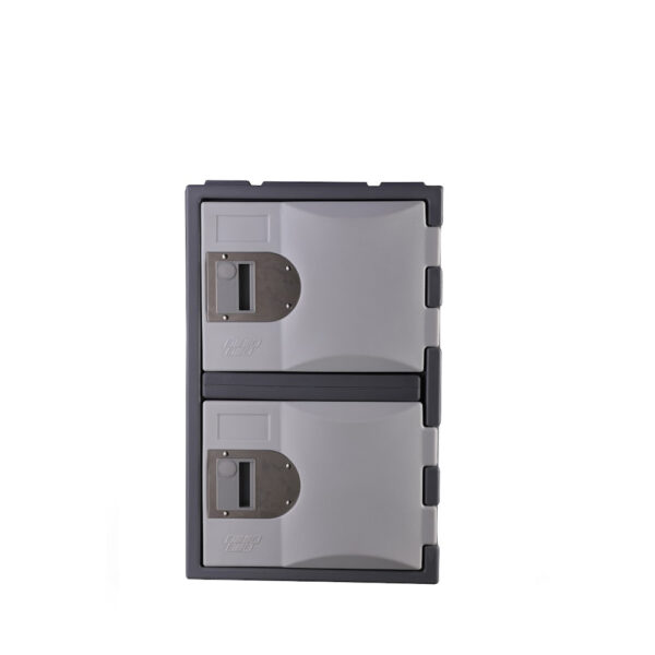 Steelco 2 Door Heavy Duty Plastic Locker - Third Height - Image 10