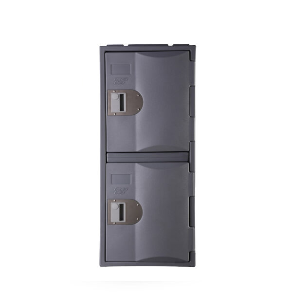 Steelco 2 Door Heavy Duty Plastic Locker - Half Height - Image 9