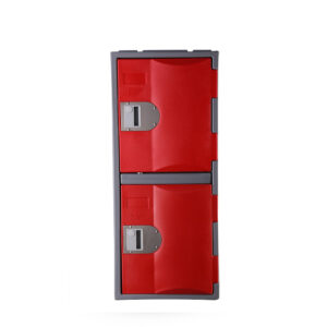 Steelco 2 Door Heavy Duty Plastic Locker - Half Height