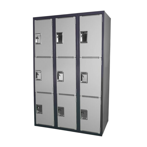 Steelco Heavy Duty School Lockers - Triple - Image 2
