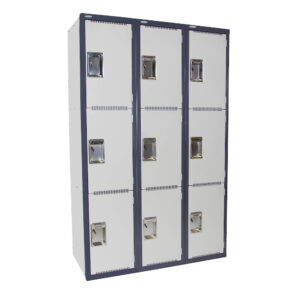 Steelco Heavy Duty School Lockers - Triple
