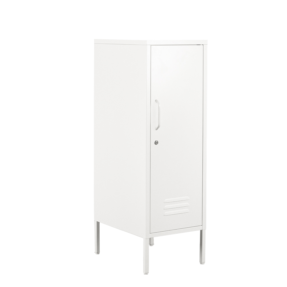 Steelco mini locker in white