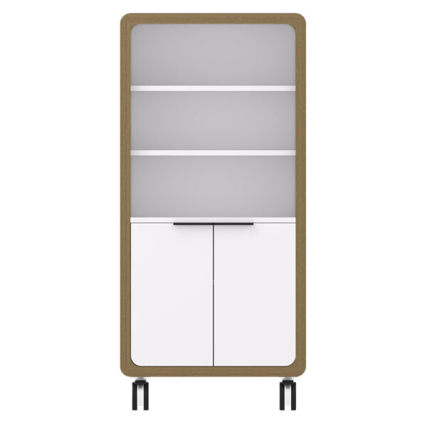 Rover Mobile Combined Locker and Bookcase - Image 2