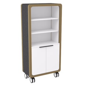 Rover Mobile Combined Locker and Bookcase