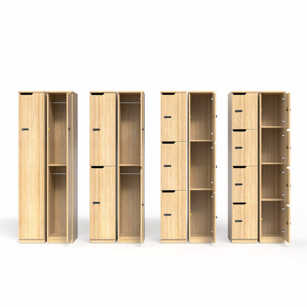 Knox 2 Door Melamine Locker - Image 3