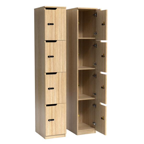 Knox 4 Door Melamine Locker