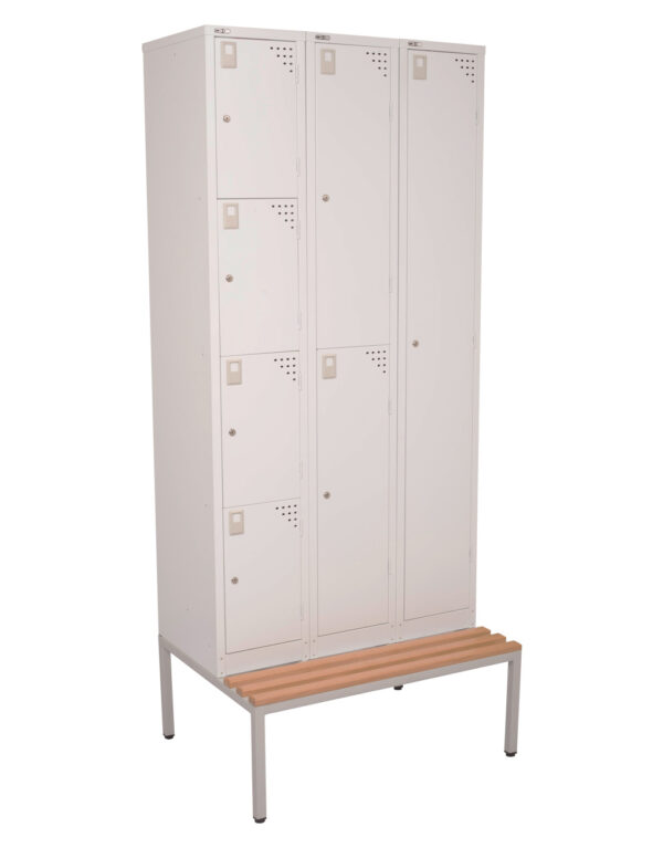 Seat + Stand For 3 Lockers (305mm wide only) - Image 4