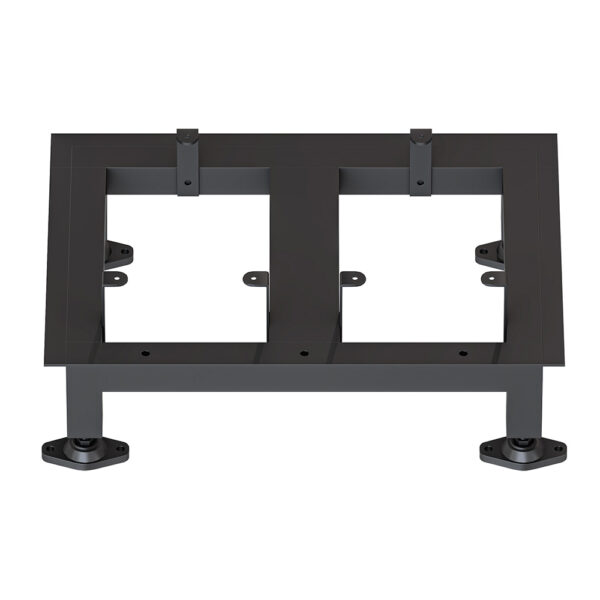 Locker Stand for Bank of 2