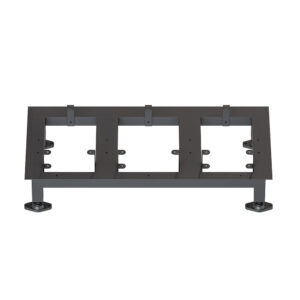 Bank of 3 Locker Stand