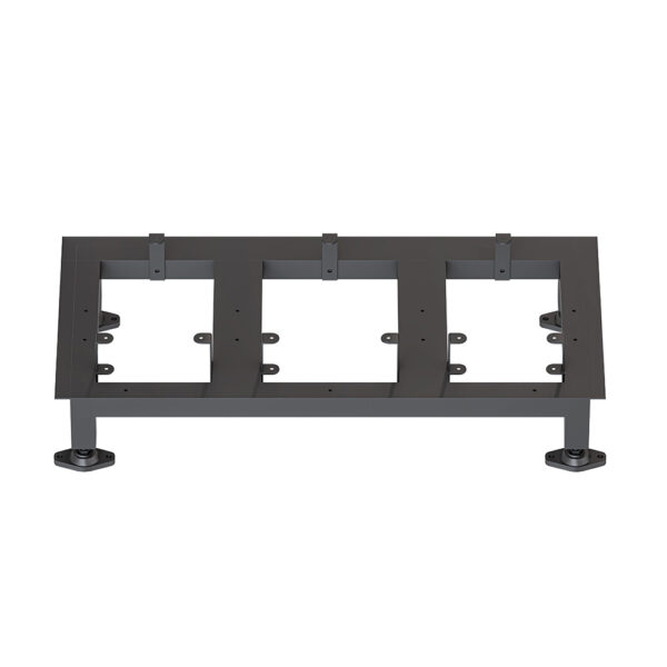 Bank of 3 Locker Stand