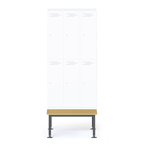 Bank of 3 Locker Seat + Stand