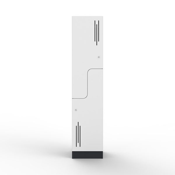 Steelco Laminate Locker Step Door White