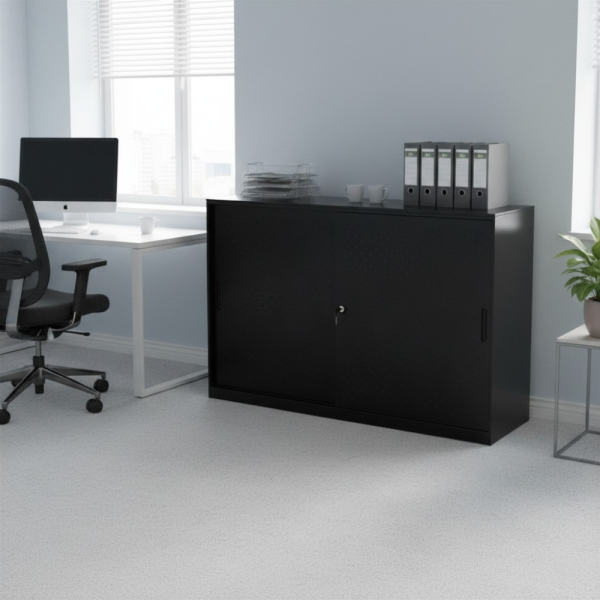 GO Perforated Sliding Door Cupboard