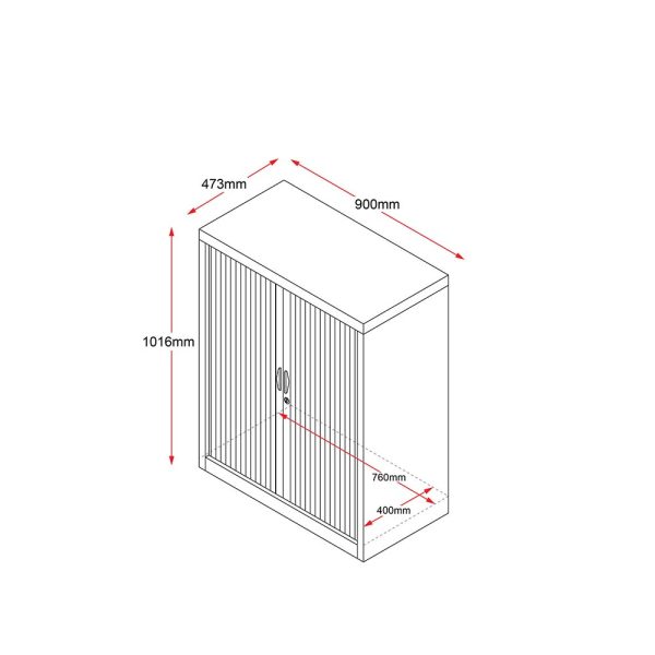 Go Tambour Cupboard