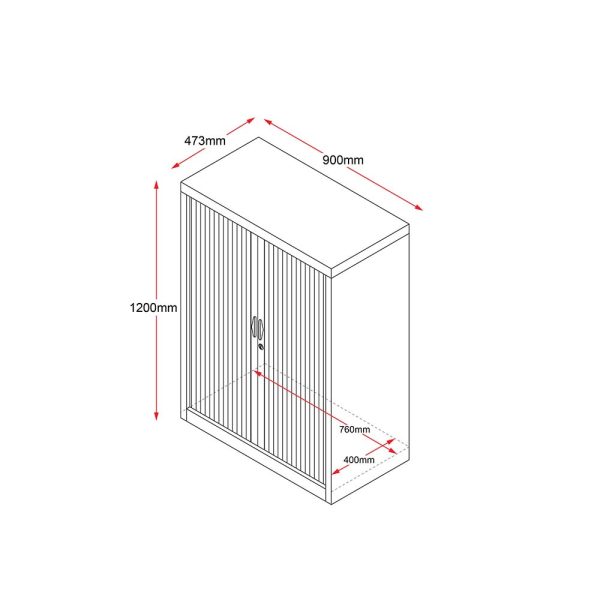Go Tambour Cupboard