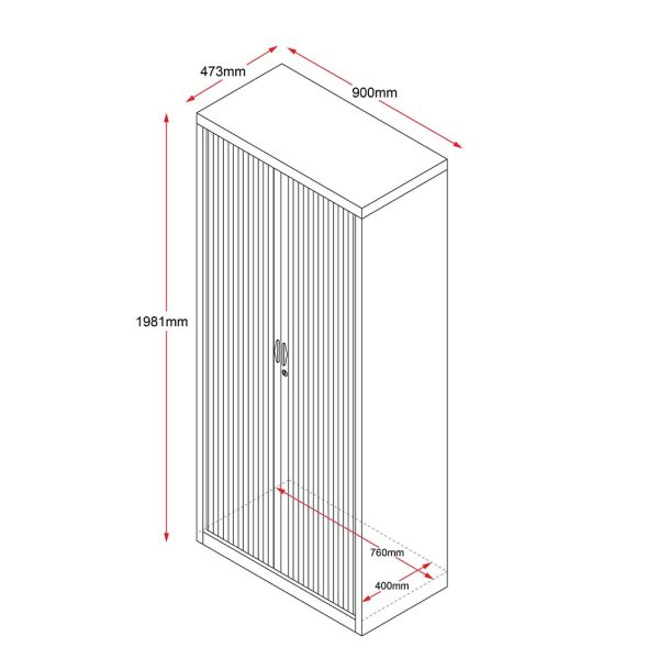 Go Tambour Cupboard