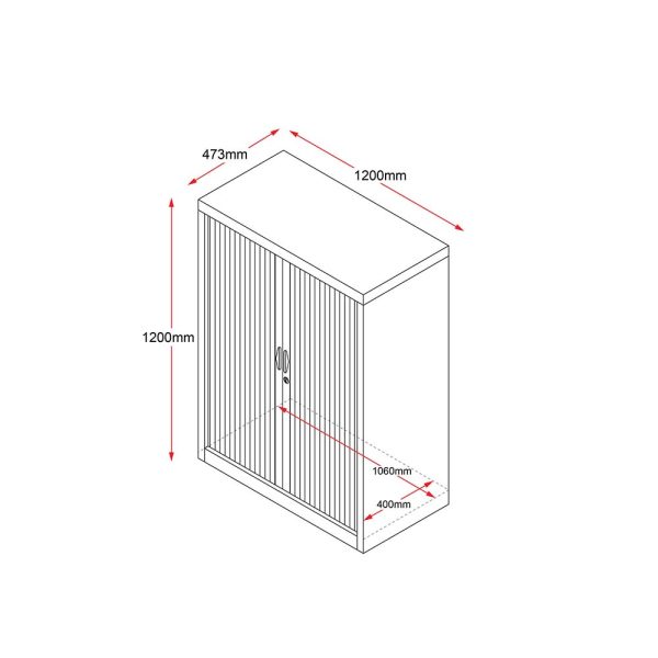 Go Tambour Cupboard