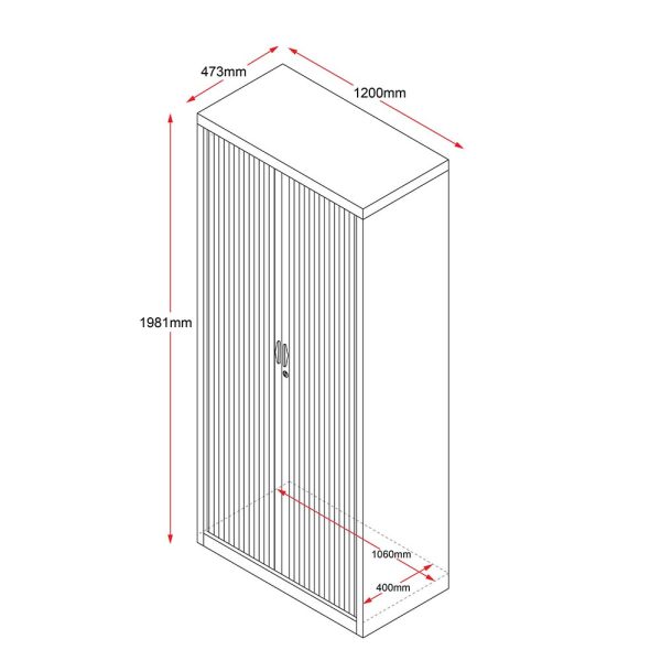 Go Tambour Cupboard