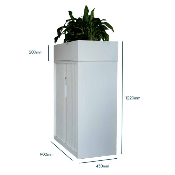 Signature Steel Tambour Cupboard